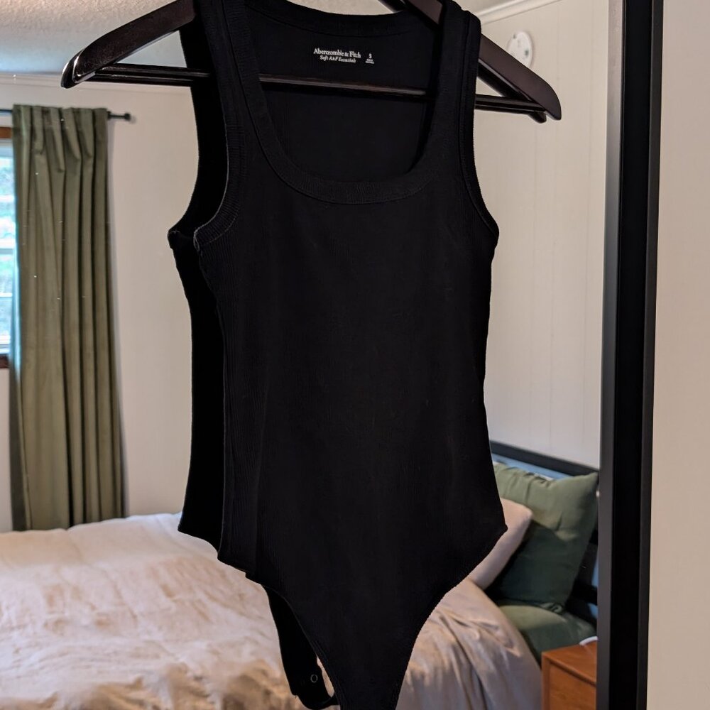 Abercrombie Ribbed Tank Bodysuit